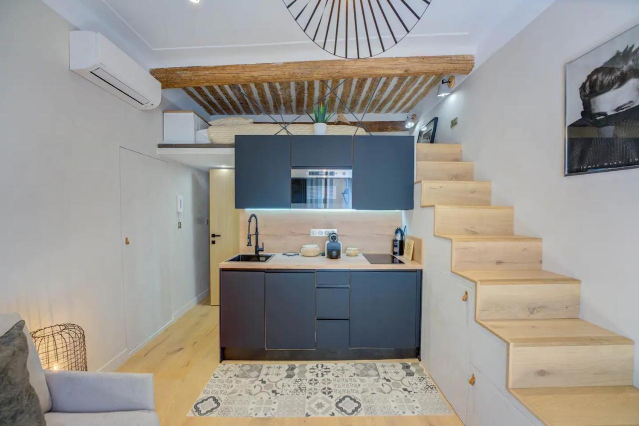 Duplex Studio Apt Mezzanine Near Shops & Cafes Appartement Antibes Buitenkant foto